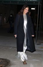 KATIE HOLMES Night Out in New York 11/06/2019