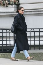 KATIE HOLMES Out and About in New York 11/10/2019