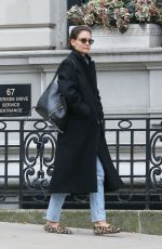 KATIE HOLMES Out and About in New York 11/10/2019