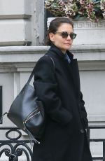 KATIE HOLMES Out and About in New York 11/10/2019