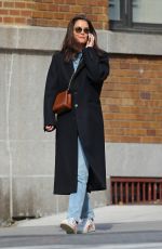 KATIE HOLMES Out and About in New York 11/11/2019