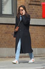 KATIE HOLMES Out and About in New York 11/11/2019