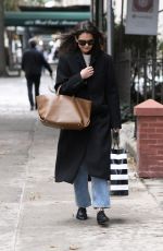 KATIE HOLMES Out Shopping in New York 11/22/2019