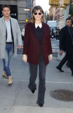 KATJA HERBERS Arrives at Build Studios in New York 11/01/2019