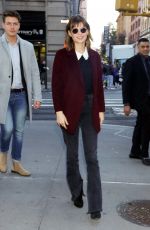 KATJA HERBERS Arrives at Build Studios in New York 11/01/2019