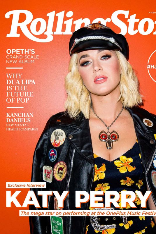 KATY PERRY in Rolling Stone Magazine, India November 2019
