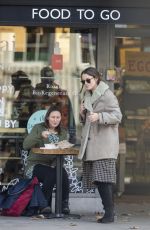 KEIRA KNIGHTLEY Out Shopping in London 10/31/2019