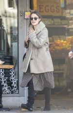 KEIRA KNIGHTLEY Out Shopping in London 10/31/2019