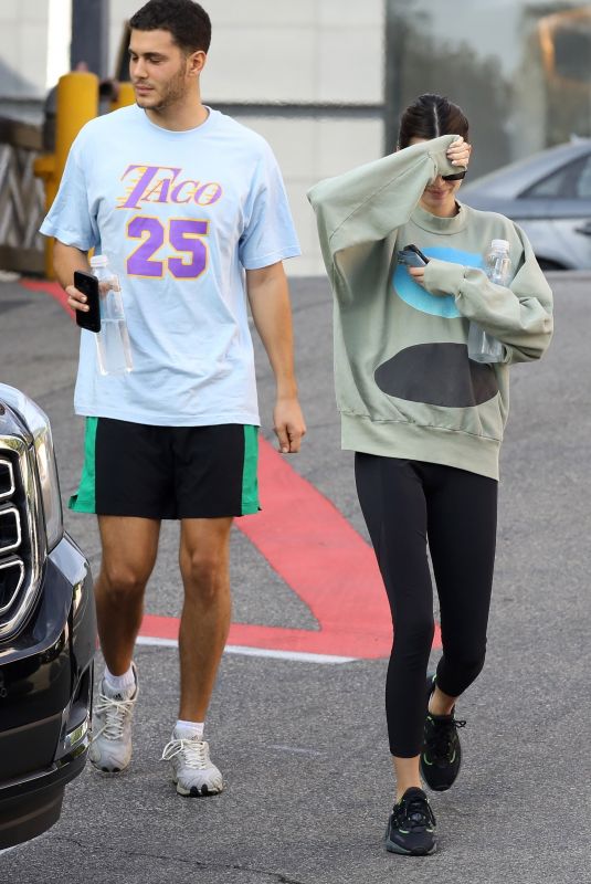 KENDALL JENNER and Fai Khadra Out in Los Angeles 11/14/2019