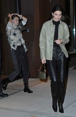 KENDALL JENNER and GIGI HADID Out and About in New York 11/19/2019