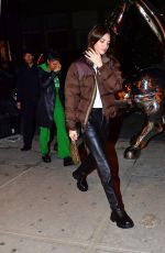 KENDALL JENNER Arrives at Cipriani in New York 11/16/2019