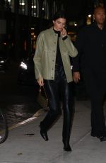 KENDALL JENNER Arrives at Gigi Hadid