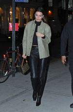KENDALL JENNER Arrives at Gigi Hadid