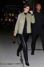KENDALL JENNER Arrives at Gigi Hadid