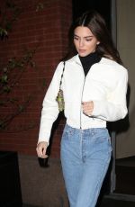 KENDALL JENNER in Blue Denim Out in New York 11/20/2019