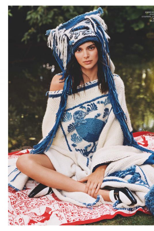 KENDALL JENNER in Vogue Magazine, UK December 2019