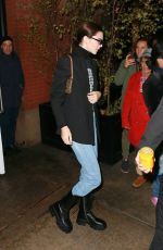 KENDALL JENNER Leaves Her Hotel in New York 11/17/2019