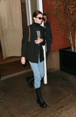 KENDALL JENNER Leaves Her Hotel in New York 11/17/2019