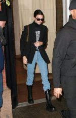 KENDALL JENNER Leaves Her Hotel in New York 11/17/2019
