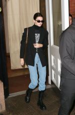 KENDALL JENNER Leaves Her Hotel in New York 11/17/2019