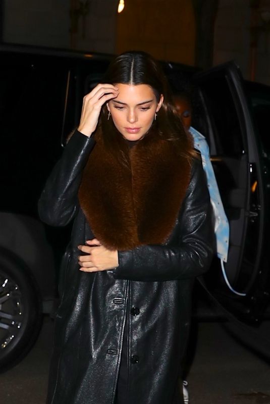KENDALL JENNER Night Out in New York 11/22/2019
