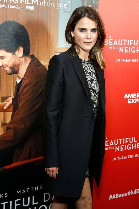 KERI RUSSELL at A Beautiful Day in the Neighborhood Screening in New York 11/17/2019