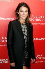 KERI RUSSELL at A Beautiful Day in the Neighborhood Screening in New York 11/17/2019