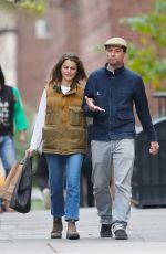 KERI RUSSELL Out in Brooklyn 11/07/2019
