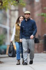 KERI RUSSELL Out in Brooklyn 11/07/2019
