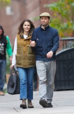 KERI RUSSELL Out in Brooklyn 11/07/2019