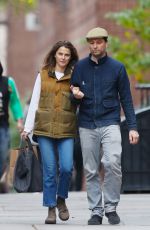 KERI RUSSELL Out in Brooklyn 11/07/2019