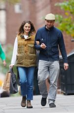 KERI RUSSELL Out in Brooklyn 11/07/2019