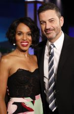 KERRY WASHINGTON at Jimmy Kimmel Live 11/11/2019