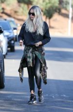 KHLOE KARDASHIAN Out and About in Van Nuys 11/26/2019