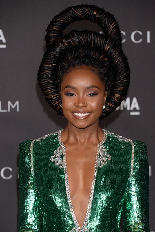 KIKI LAYNE at 2019 Lacma Art + Film Gala Presented by Gucci in Los Angeles 11/02/2019