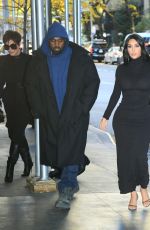 KIM KARDASHIAN and Kanye West Out in New York 11/06/2019