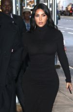 KIM KARDASHIAN and Kanye West Out in New York 11/06/2019