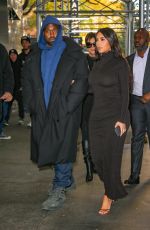 KIM KARDASHIAN and Kanye West Out in New York 11/06/2019