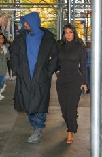KIM KARDASHIAN and Kanye West Out in New York 11/06/2019