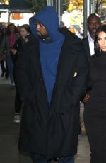 KIM KARDASHIAN and Kanye West Out in New York 11/06/2019