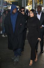 KIM KARDASHIAN and Kanye West Out in New York 11/06/2019
