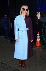 KRISTEN BELL Arrives at Good Morning America in New York 11/12/2019