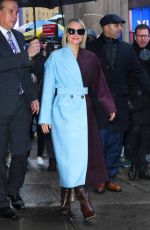 KRISTEN BELL Arrives at Good Morning America in New York 11/12/2019