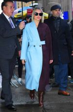KRISTEN BELL Arrives at Good Morning America in New York 11/12/2019