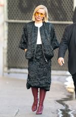KRISTEN BELL Arrives at Jimmy Kimmel in Los Angeles 11/07/2019