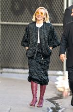 KRISTEN BELL Arrives at Jimmy Kimmel in Los Angeles 11/07/2019