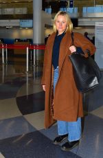 KRISTEN BELL at LAX Airport in Los Angeles 11/01/2019