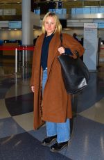 KRISTEN BELL at LAX Airport in Los Angeles 11/01/2019