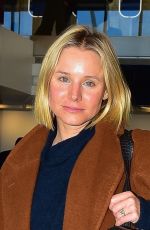 KRISTEN BELL at LAX Airport in Los Angeles 11/01/2019
