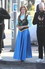 KRISTEN BELL Filming for Late Late Show with James Corden in West Hollywood 11/06/2019